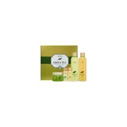 DEOPROCE PREMIUM GREENTEA TOTAL SOLUTION 3 SET Набор: Тонер, Эмульсия, Крем 260мл*2, 260мл*2,100мл,30мл*2