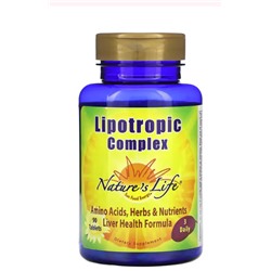 Nature's Life, Lipotropic Complex, 90 таблеток