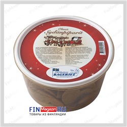 Имбирно-коричные печенье-сердечки Delikatess Bageriet 300 гр