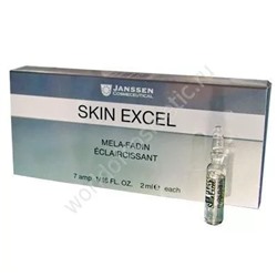 Janssen Skin Excel Glass Ampoules 1981P Mela-Fadin (skin lightening) Осветляющие ампулы, 25*2 мл