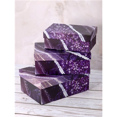 Подарочная коробка «Amethyst», purple (21*14*8.5)