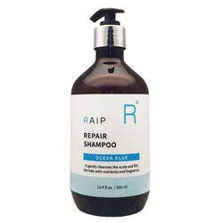 RAIP Восстанавливающий шампунь для волос голубой океан / Repair Shampoo Ocean Blue, 500 мл