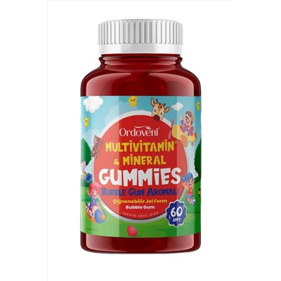 Мультивитамины для детей OrdoVeni Best Gummies — вкусный, здоровый рост и поддержка иммунитета