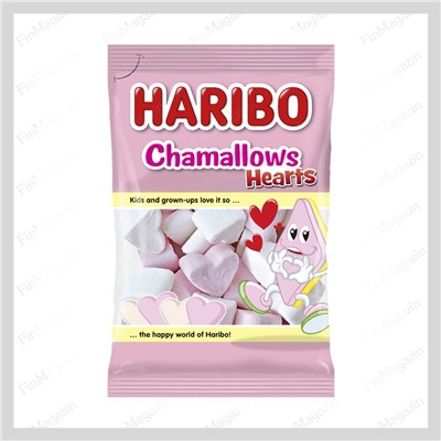 Зефирные сердечки Haribo Chamallows 175 гр
