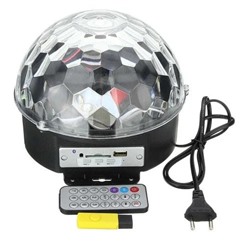 Диско-шар LED RGB Magic Ball Light XC-01 светодиодный с MP3-плеером и ПДУ, с Bluetooth