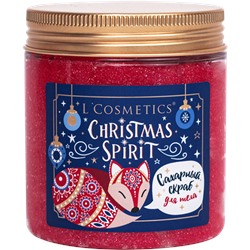 LC | Christmas spirit  Скраб сахарный для тела с шиммером  250 мл