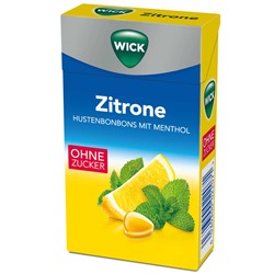 Wick Zitrone ohne Zucker 46g
