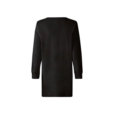 esmara® Damen Plüsch-Langarmshirt mit Rundhalsausschnitt