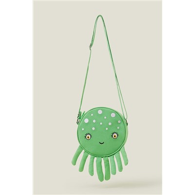 Accessorize Girls Green Octopus Bag