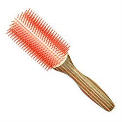 Щетка массажная Salon Professional 1168Z "Color Stripes"