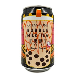 Чай молочный Баббл с коричневым сахаром Ocean Bomb, Тайвань, 315 мл Акция