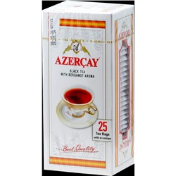 Azercay. Черный с бергамотом карт.пачка, 25 пак.