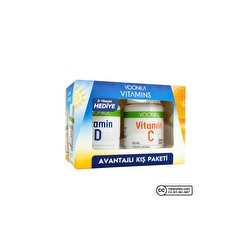 Voonka Витамин C 62 таблетки + витамин D 102 капсулы Выгодная зимняя упаковка
