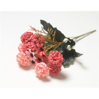 Искусственные цветы, Ветка в букете шафран 5 веток (1010237)
