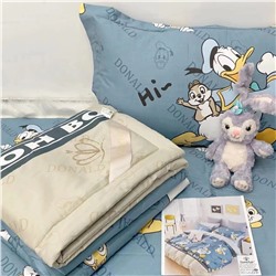 Полутороспальный комплект постельного белья с готовым одеялом 13081-13