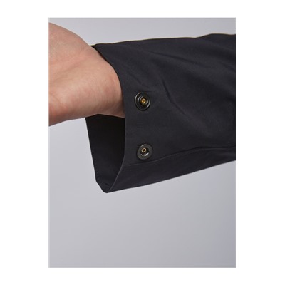 Куртка мужская короткая с капюшоном Plaxa, цвет тёмно-синий