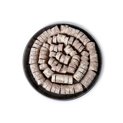 Халва Sahinoglu тахинная (нарезанная) какао 4,5 кг (круглый поднос)