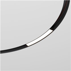 Slim Magnetic Трековый светильник для радиусного шинопровода 8W 4200K Planar чёрный Ø 800мм