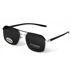 Солнцезащитные очки поляризационные Tramontana 9127 черный-серебро