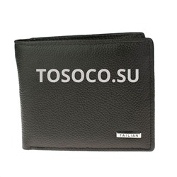 t123--b black кошелек Tailian Collection натуральная кожа 10x12x2