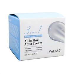 Dr.MeLoSo Крем для лица с морской водой и минералами / All in One Aqua Cream, 100 мл