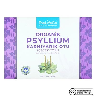 Порошок для напитков LifeCo Organic Psyllium 240 гр 60 пакетиков