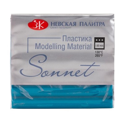 Пластика "Sonnet" , брус 56 г, бирюзовый