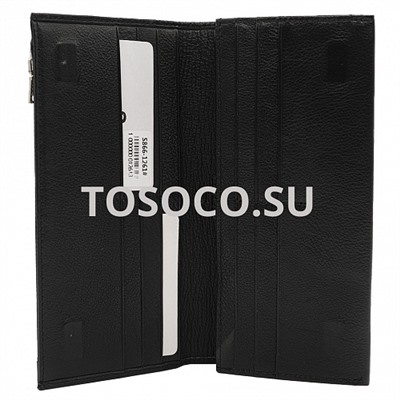 s866-1261 black кошелек SEZFERT натуральная кожа 10x20x2