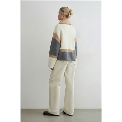 1823-633-999 свитер многоцветный