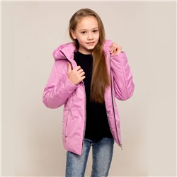 Демисезонная куртка для девочки модель ДН36, цвет лиловый Размер 158