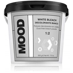 MOOD Порошок для волос обесцвечивающий белый White Bleach 500гр