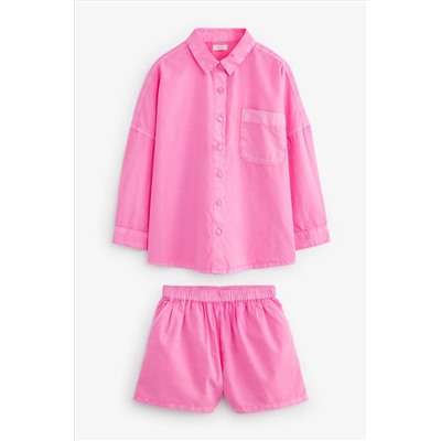 Shirt And Shorts Co-ord Set (3-16yrs)