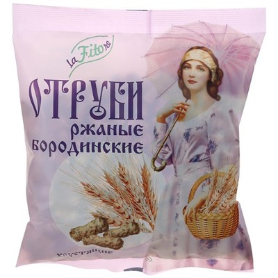 LaFitore Отруби хрустящие ржаные (кусочками) 100 г