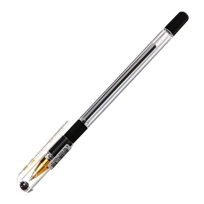 Ручка шариковая MunHwa MC Gold, узел 0,5 мм, чернила чёрные, штрихкод на ручке