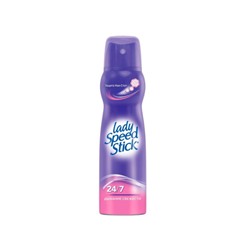 Дезодорант-антиперспирант спрей женский Lady Speed Stick (Леди Спид Стик) Дыхание свежести 24/7, 150 мл