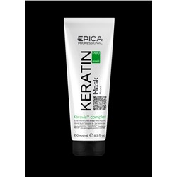 Keratin PRO Маска для реконструкции и глубокого восстановления волос с гидролизованным кератином, комплексом KERAVIS™, маслами карите, кокоса и авокадо, 250 мл.