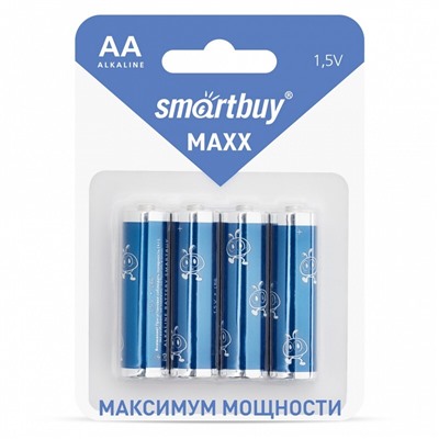 Батарейка Smartbuy MAXX LR6 4B AA