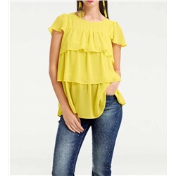 Блузка, желтая