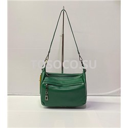 3006 green сумка Wifeore натуральная кожа 20х25х10