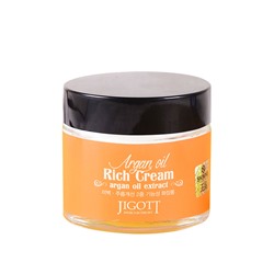 JIGOTT Argan Rich Cream/ Крем для лица МАСЛО АРГАНЫ , 70 мл