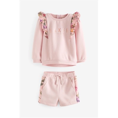 Baker by Ted Baker Organza Sweater And Shorts Set