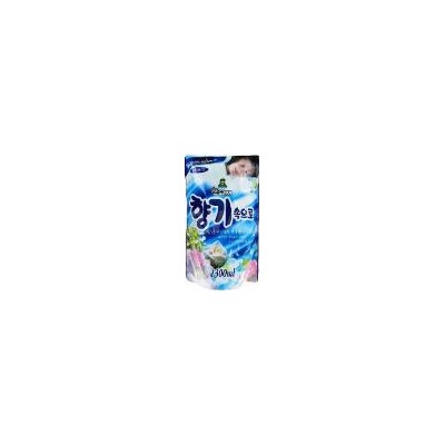 SANDOKKAEBI Кондиционер для белья «Свежесть океана» Soft Aroma Aqua Blue 1300 мл, мягкая упаковка / 12