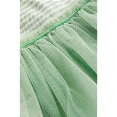 Boden Jersey Tulle Mix Dress