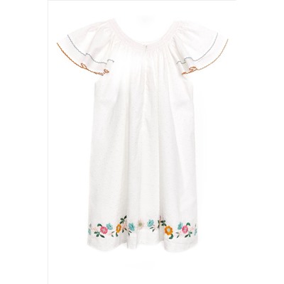 Nicole Miller Cotton White Dress