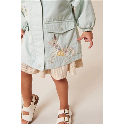 Shower Resistant Cotton Mac Coat (3mths-7yrs)