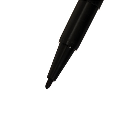 Маркер Calligrata, двухсторонний, круглый, 2 мм/0.7 мм, чёрный