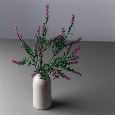 Цветок искусственный Лаванда букет 6 веток 41 см / 5619 /уп 2/360/А