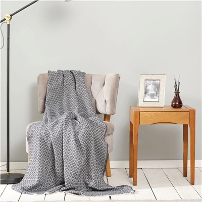 Karaca Home Bety Dark Blue Throw 130 см x 170 см