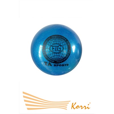 СМГБ 15 Мяч для художественной гимнастический с блеском 15 см