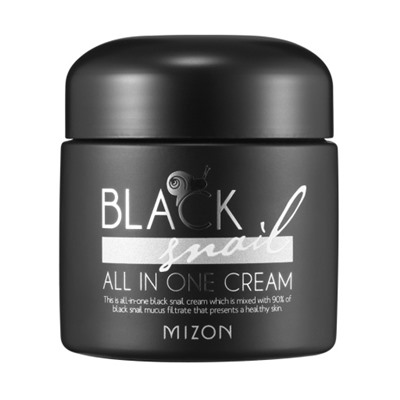 MIZON Black Snail All In One Cream Крем с экстрактом черной улитки 75мл